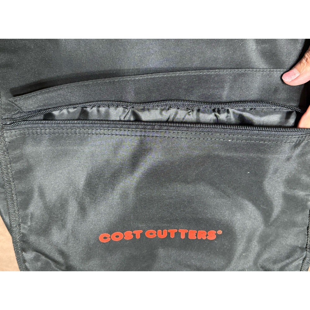 Messenger Bag And Cross Body Bag With CostCutters Hair Logo Black Stylists Set